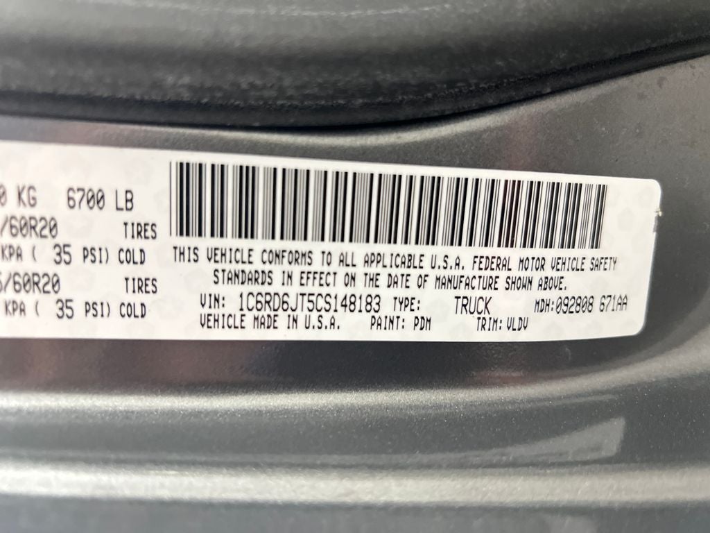 2012 RAM 1500 Laramie