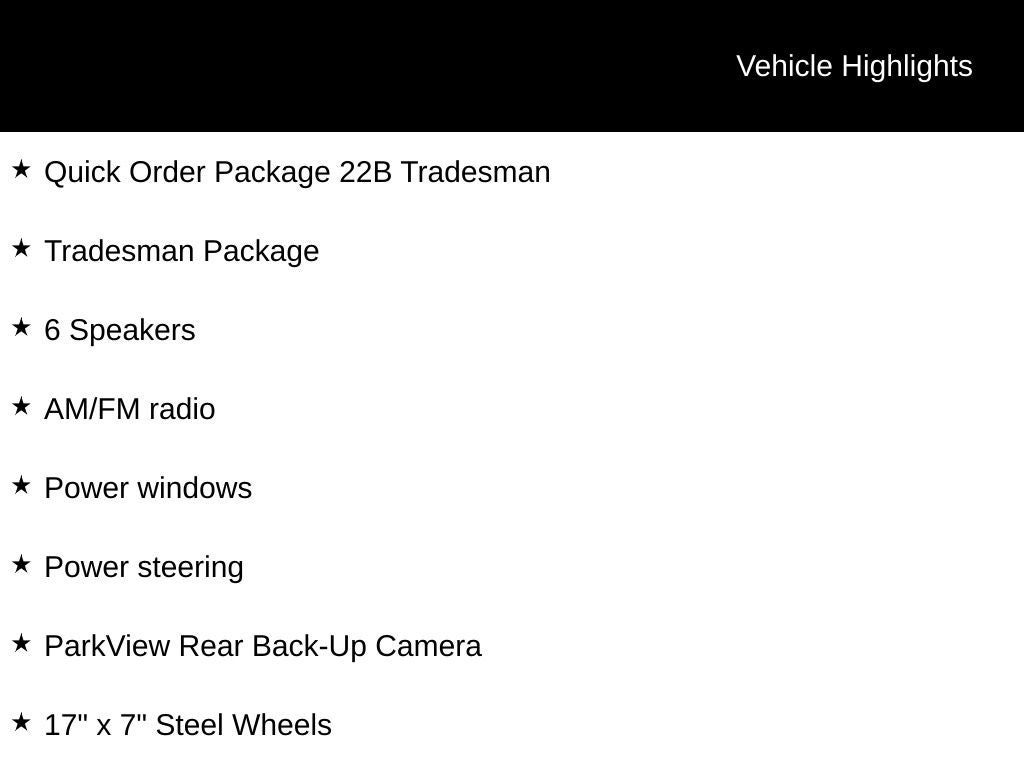 2019 RAM 1500 Classic Tradesman