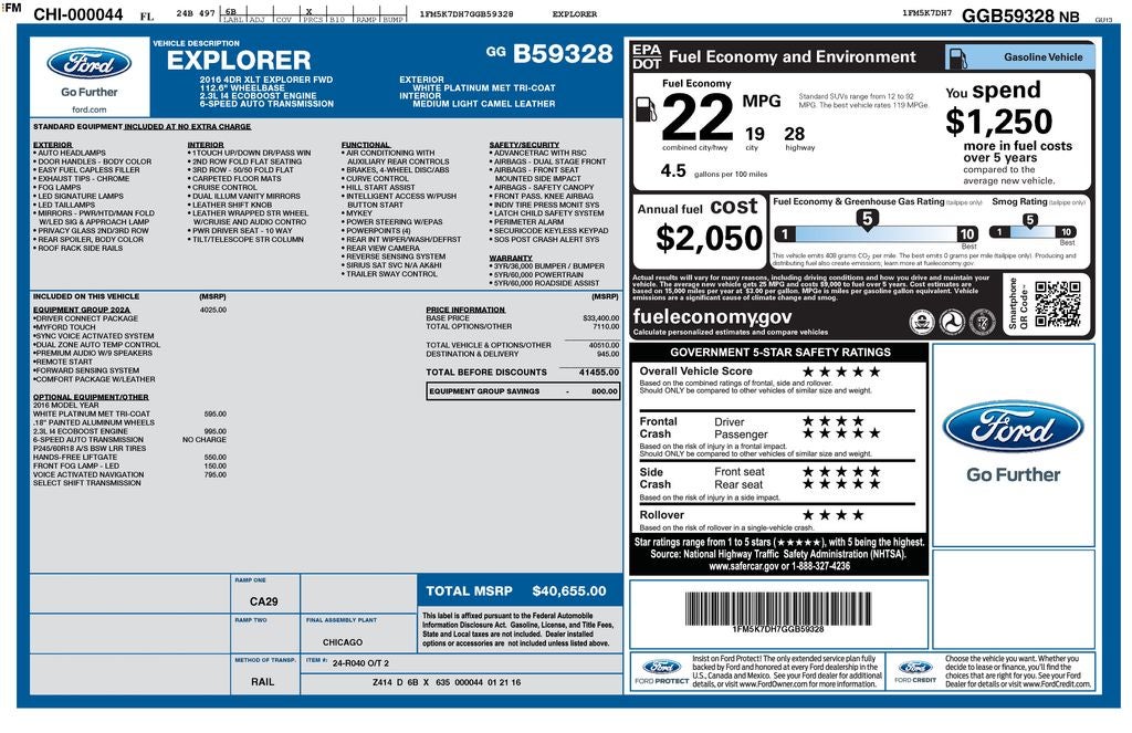 2016 Ford Explorer XLT