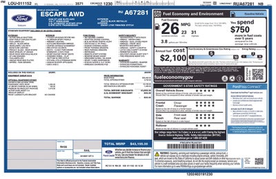 2024 Ford Escape ST-Line Elite