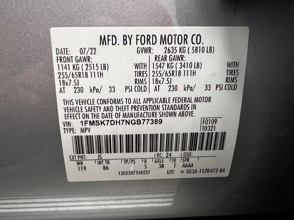 2022 Ford Explorer XLT