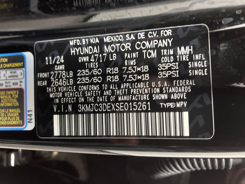 2025 Hyundai TUCSON SEL Convenience