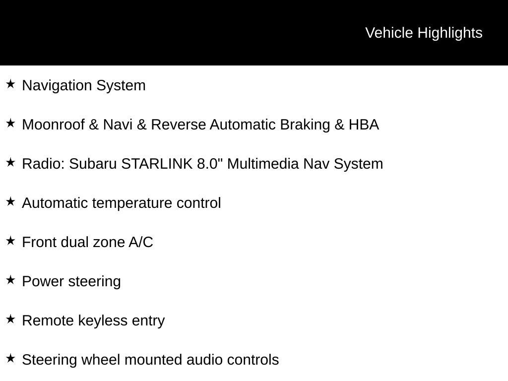 2019 Subaru Legacy 2.5i Sport