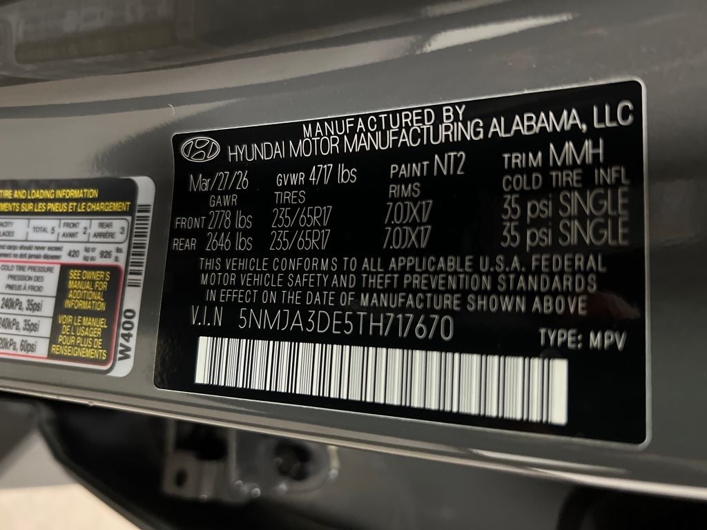 2026 Hyundai TUCSON SE