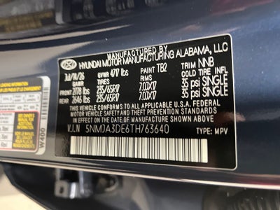 2026 Hyundai TUCSON SE