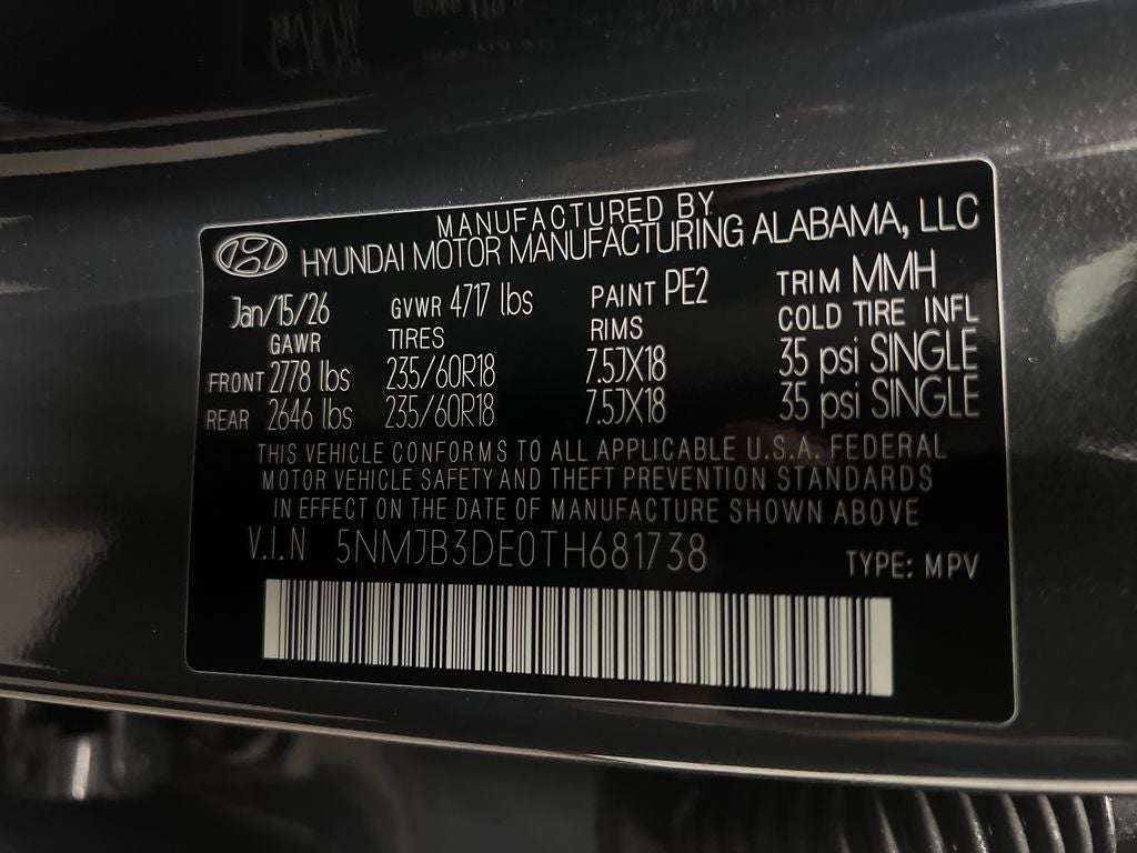 2026 Hyundai TUCSON SEL