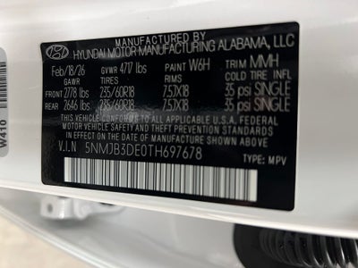 2026 Hyundai TUCSON SEL