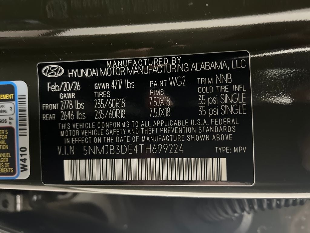 2026 Hyundai TUCSON SEL