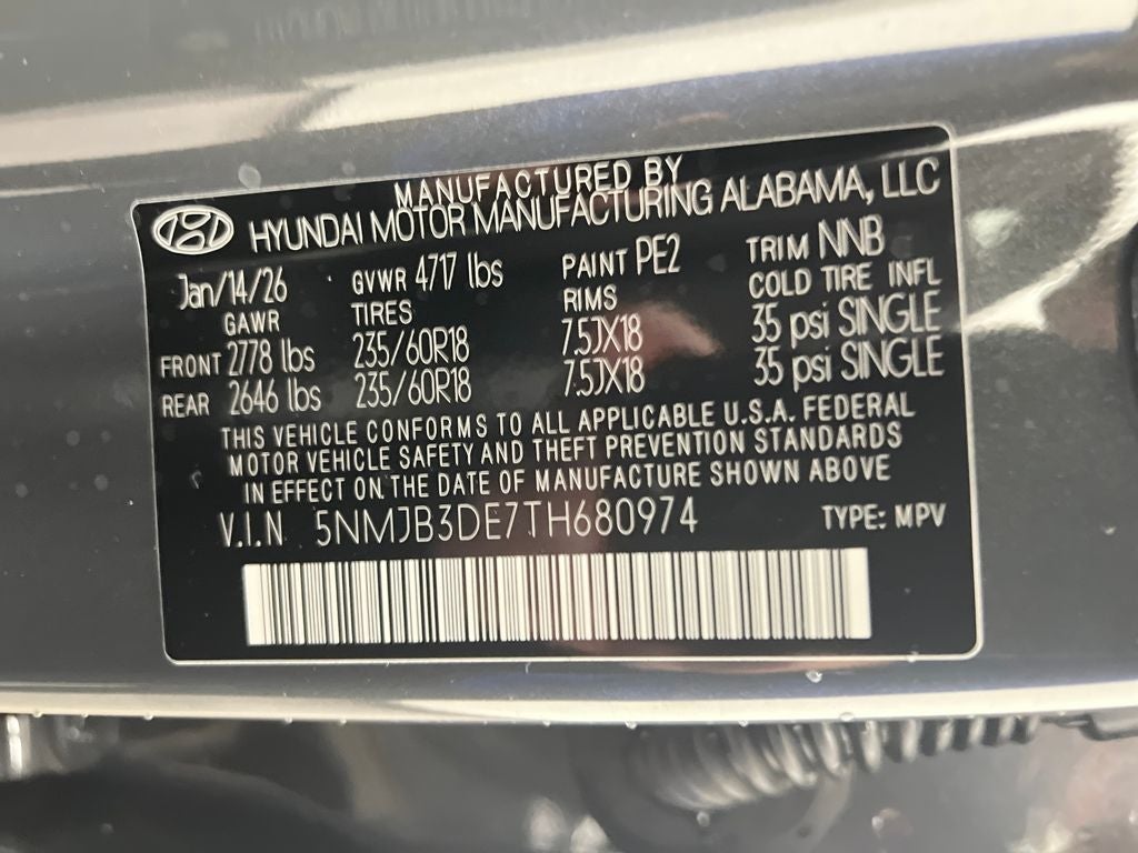 2026 Hyundai TUCSON SEL