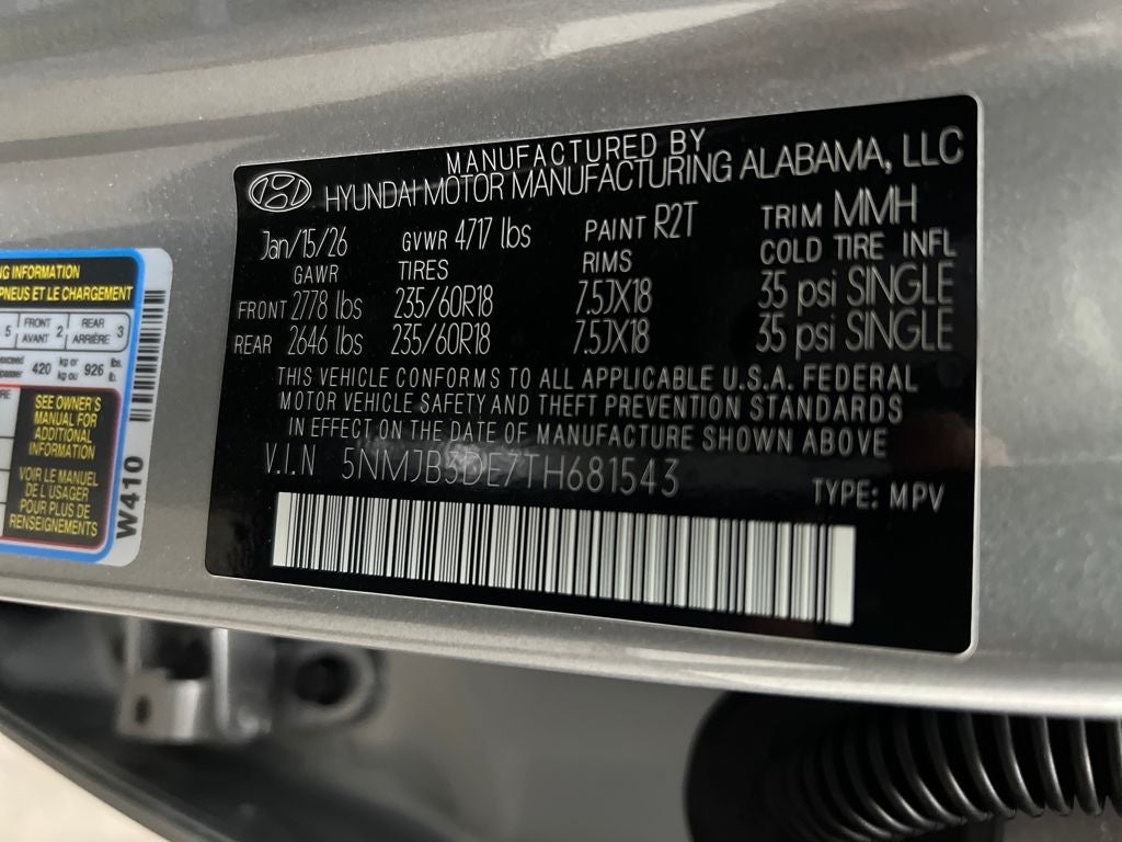 2026 Hyundai TUCSON SEL