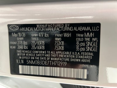 2026 Hyundai TUCSON SEL