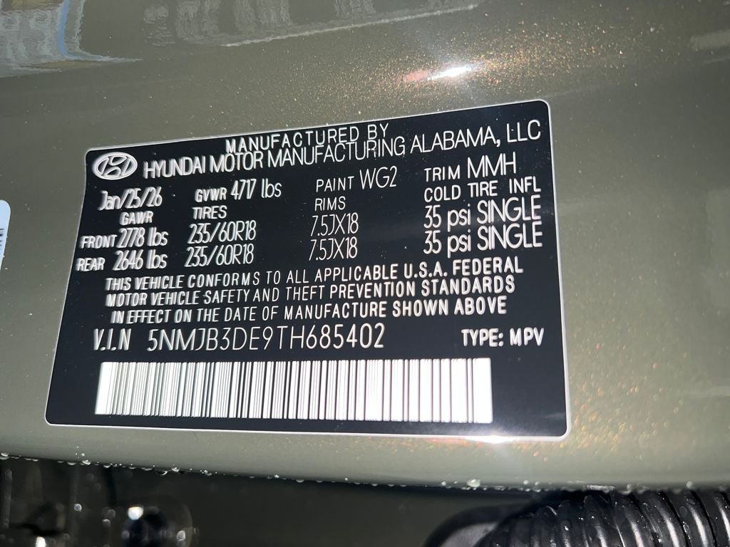 2026 Hyundai TUCSON SEL