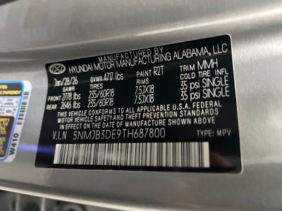 2026 Hyundai TUCSON SEL