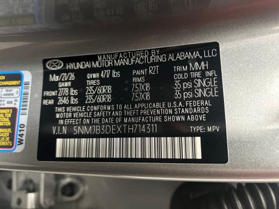 2026 Hyundai TUCSON SEL