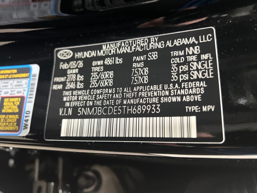 2026 Hyundai TUCSON SEL