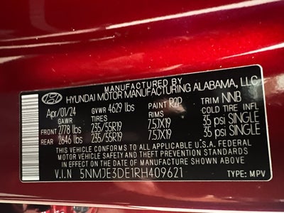 2024 Hyundai TUCSON Limited