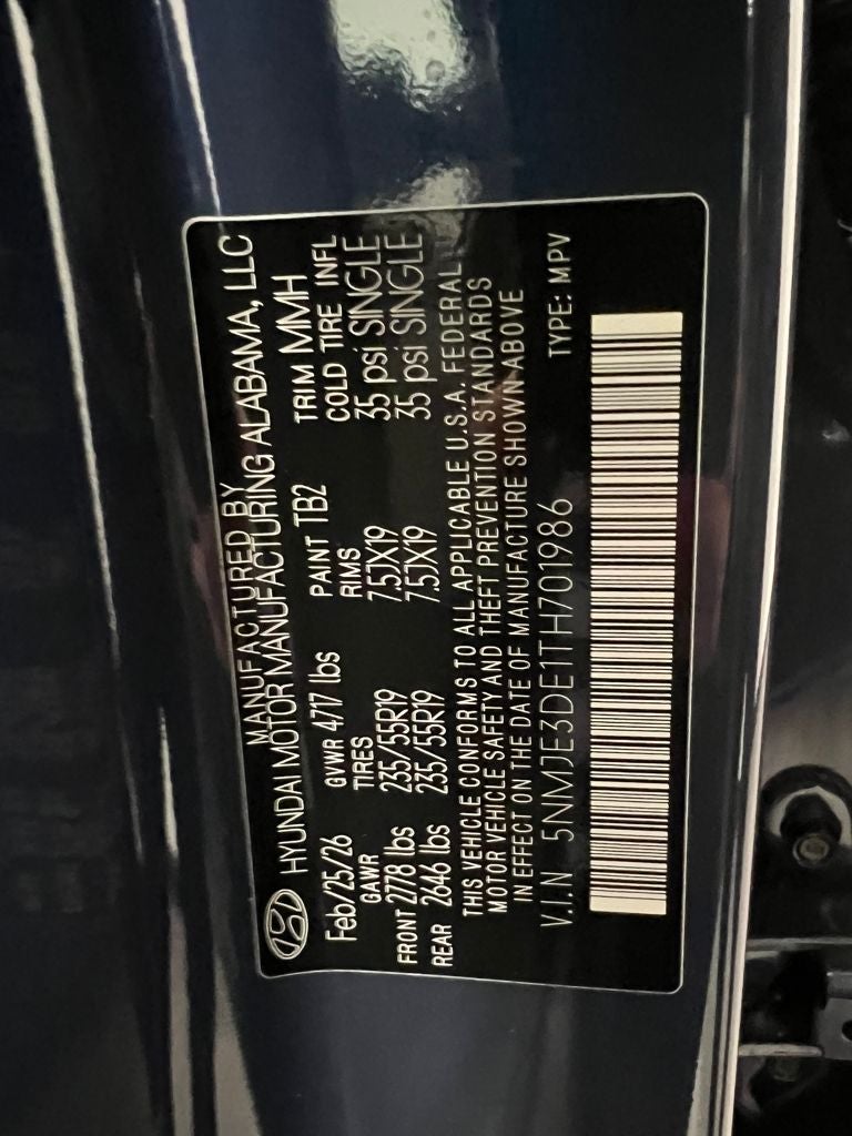 2026 Hyundai TUCSON Limited