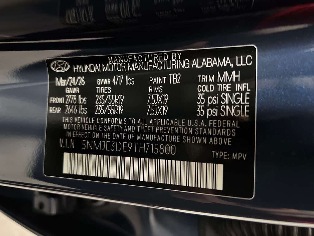 2026 Hyundai TUCSON Limited