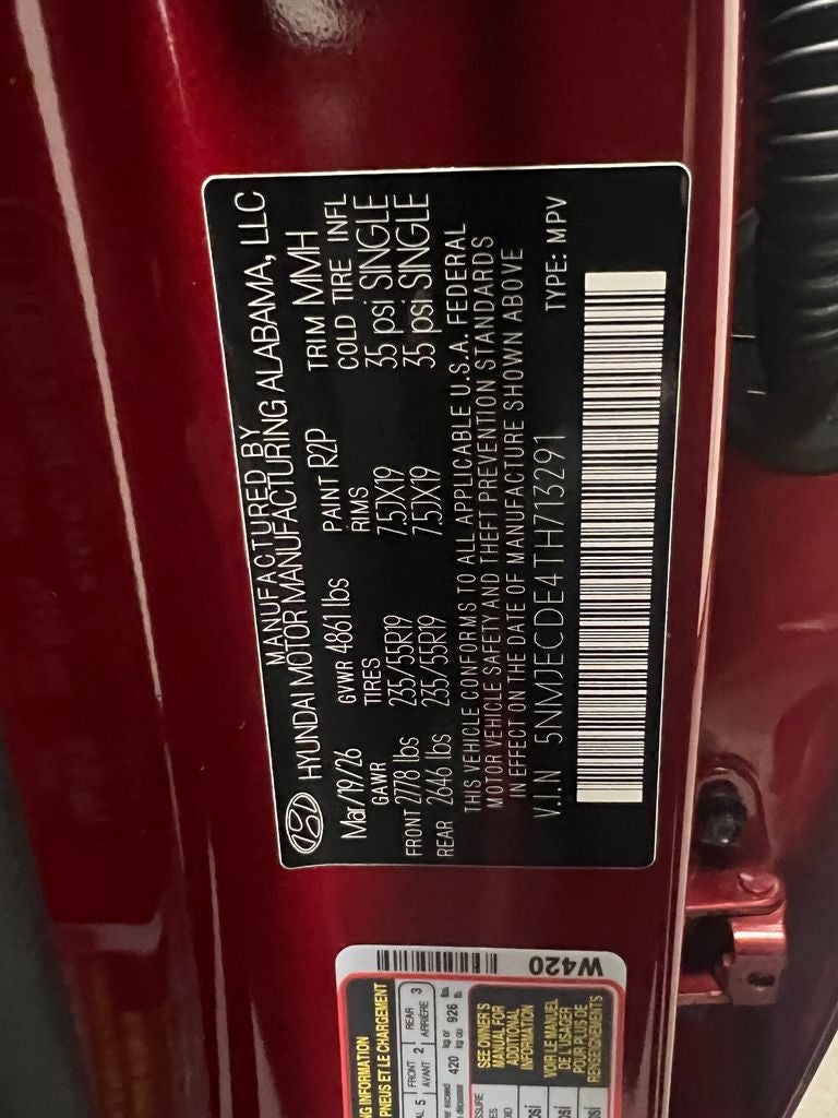 2026 Hyundai TUCSON Limited