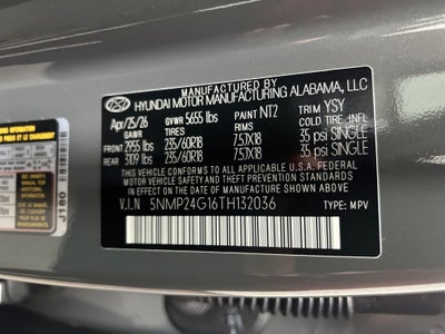 2026 Hyundai SANTA FE HYBRID SEL