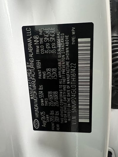 2026 Hyundai SANTA FE SEL