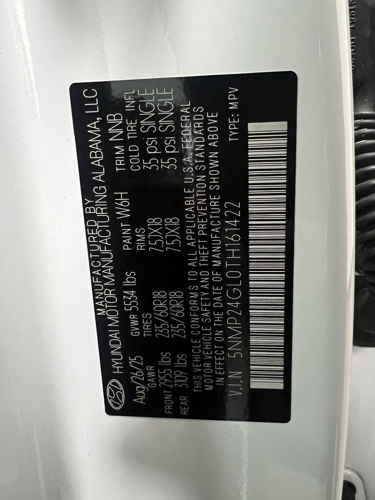2026 Hyundai SANTA FE SEL