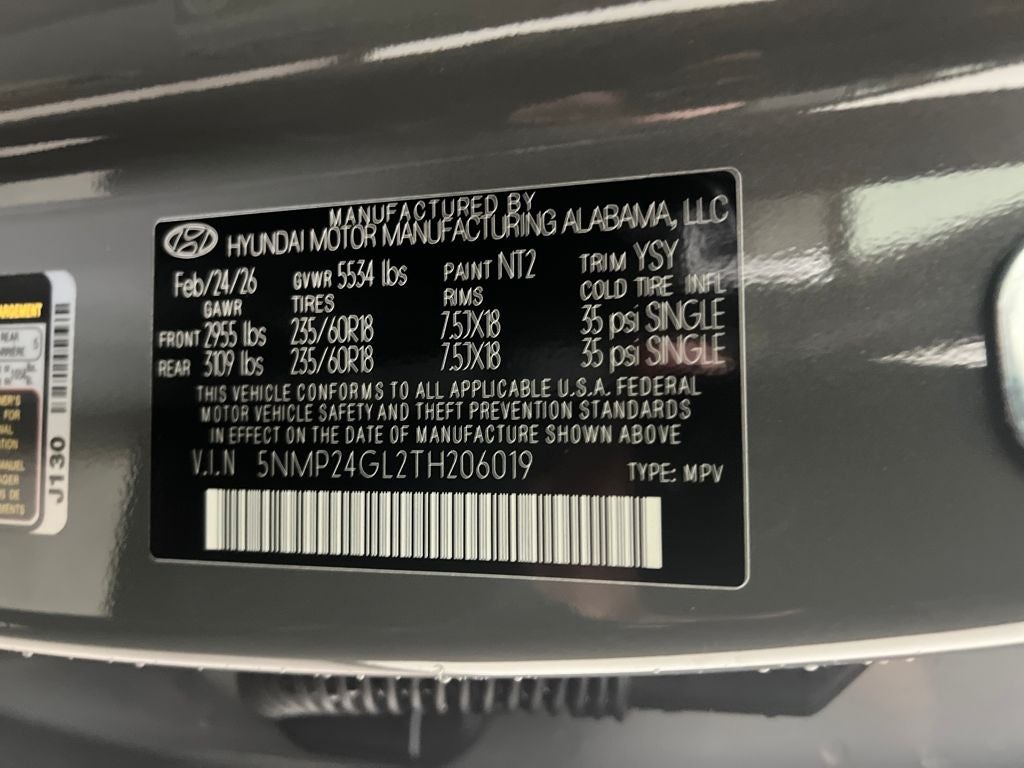 2026 Hyundai SANTA FE SEL