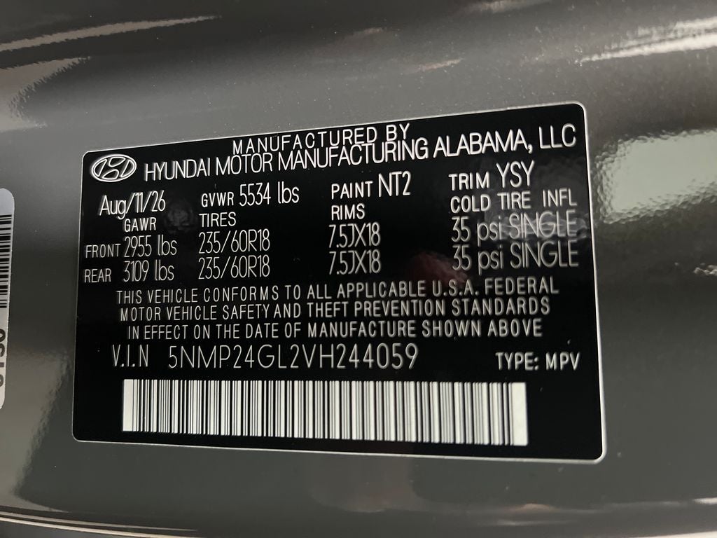 2027 Hyundai SANTA FE SEL