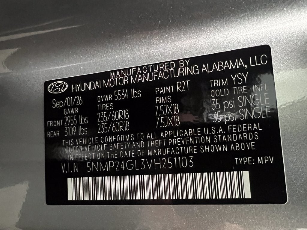 2027 Hyundai SANTA FE SEL