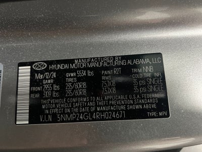 2024 Hyundai SANTA FE SEL