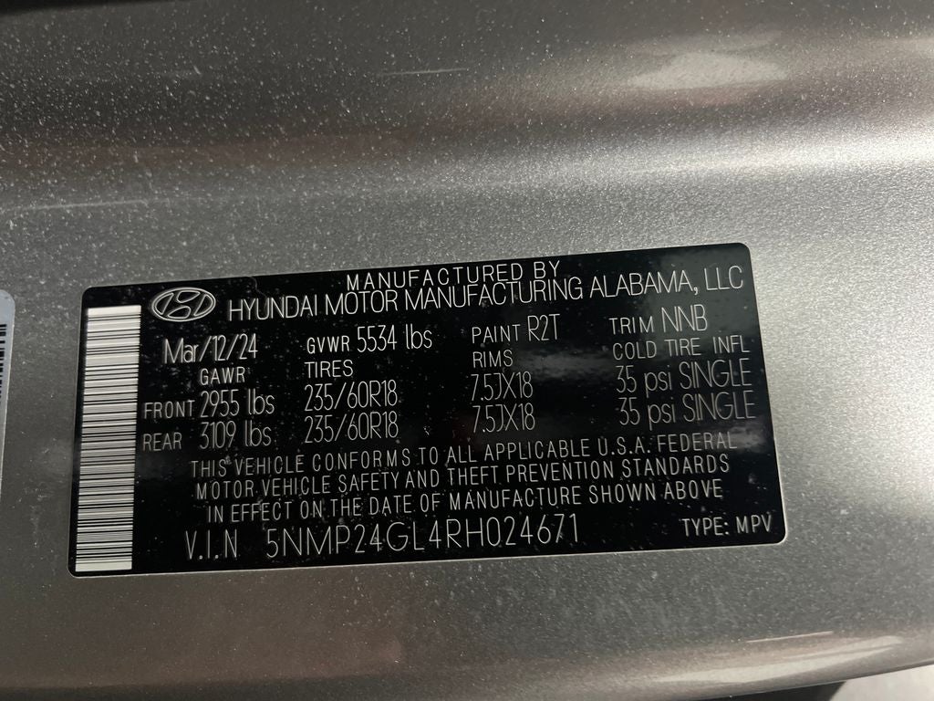 2024 Hyundai SANTA FE SEL
