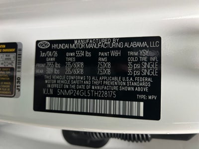 2026 Hyundai SANTA FE SEL