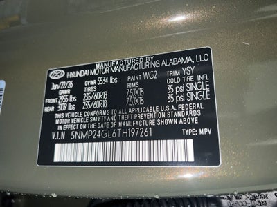 2026 Hyundai SANTA FE SEL