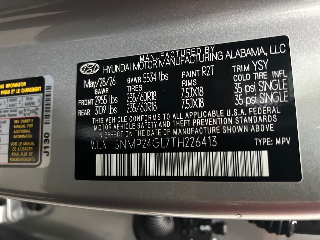 2026 Hyundai SANTA FE SEL