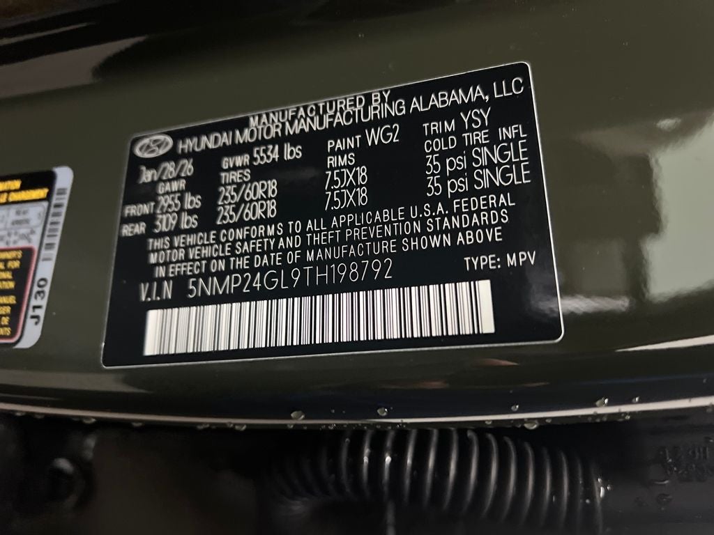 2026 Hyundai SANTA FE SEL