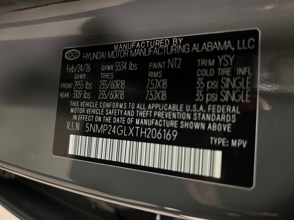 2026 Hyundai SANTA FE SEL