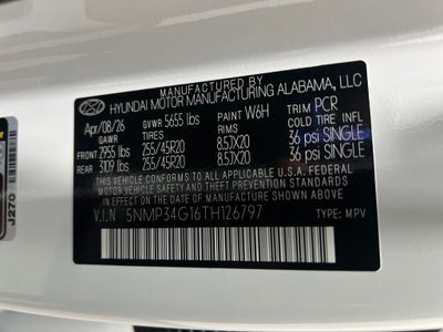 2026 Hyundai SANTA FE HYBRID Limited