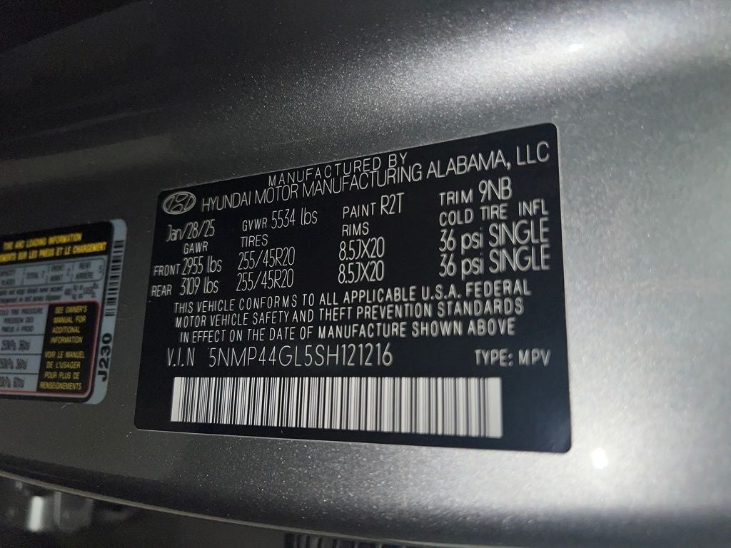 2025 Hyundai SANTA FE Limited