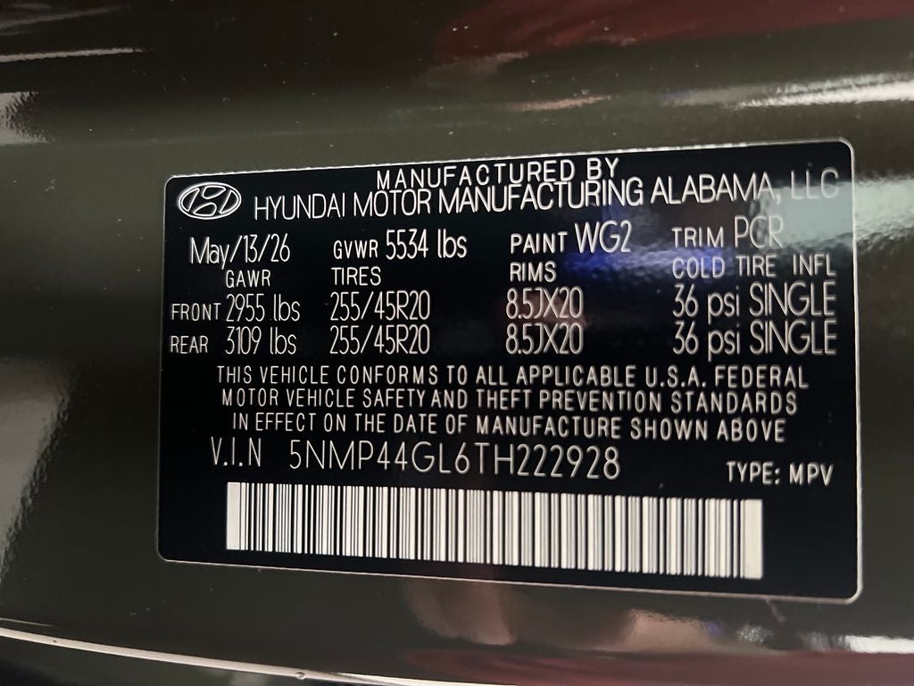 2026 Hyundai SANTA FE Limited