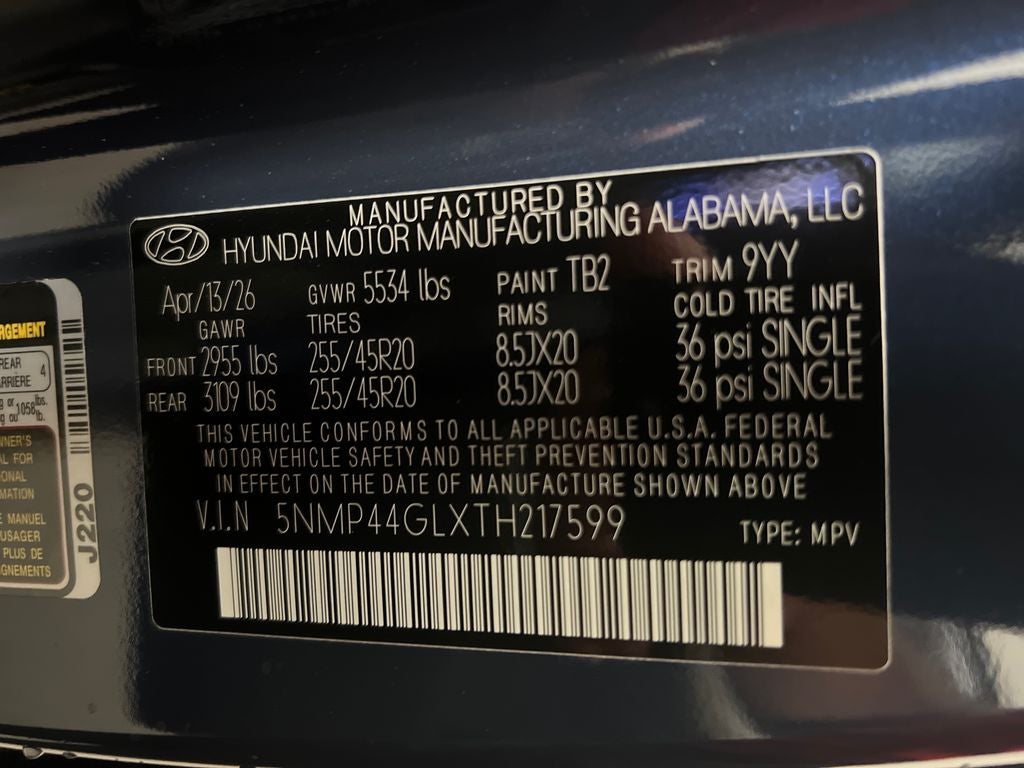 2026 Hyundai SANTA FE Limited