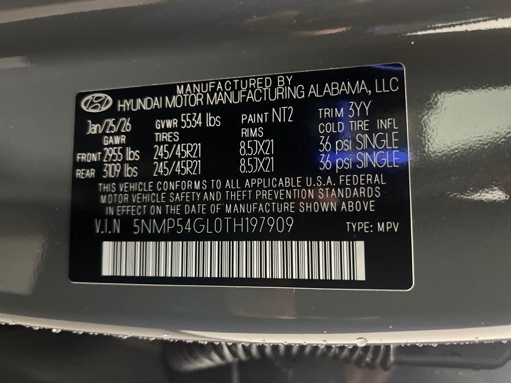 2026 Hyundai SANTA FE Calligraphy