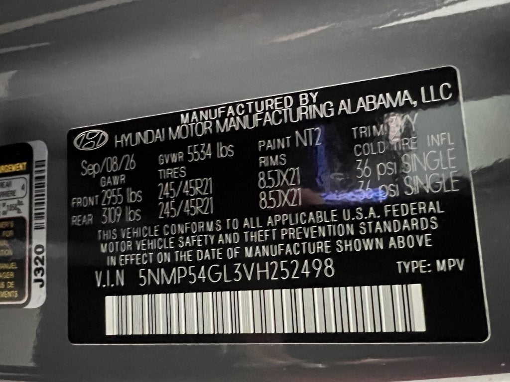 2027 Hyundai SANTA FE Calligraphy