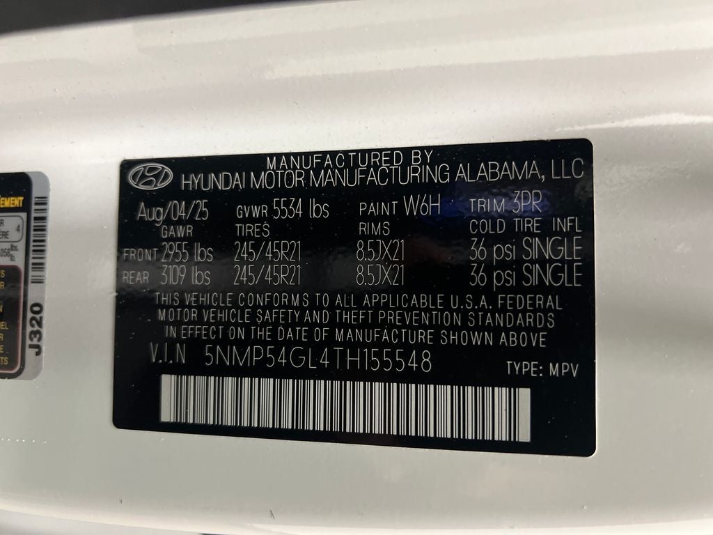 2026 Hyundai SANTA FE Calligraphy