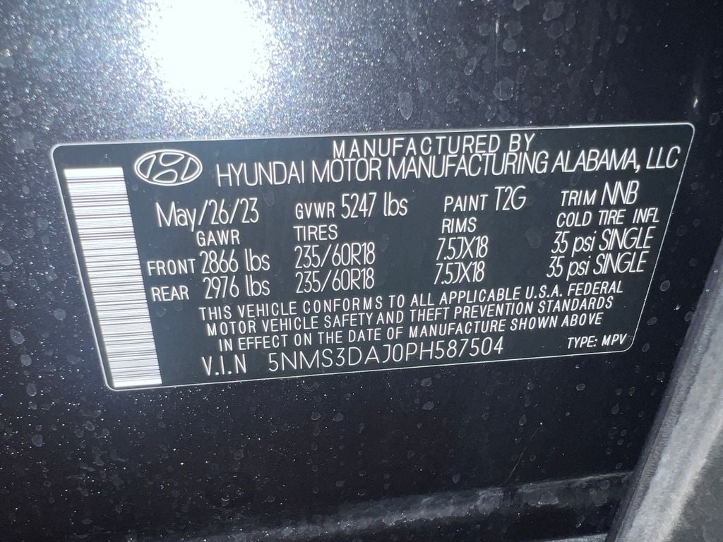 2023 Hyundai SANTA FE SEL