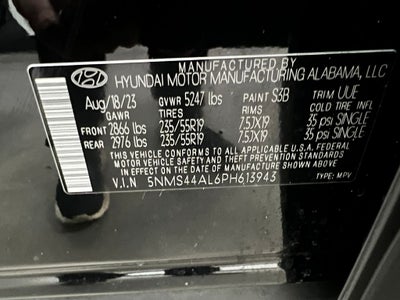 2023 Hyundai SANTA FE Limited