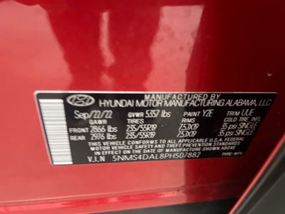 2023 Hyundai SANTA FE Limited