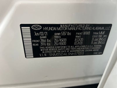 2022 Hyundai SANTA FE Calligraphy