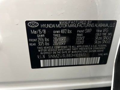 2018 Hyundai SANTA FE SPORT 2.4 Base