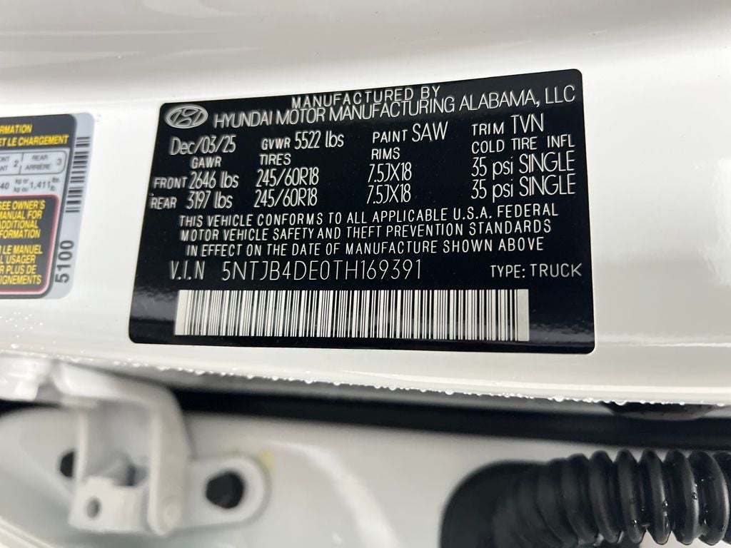 2026 Hyundai SANTA CRUZ SEL