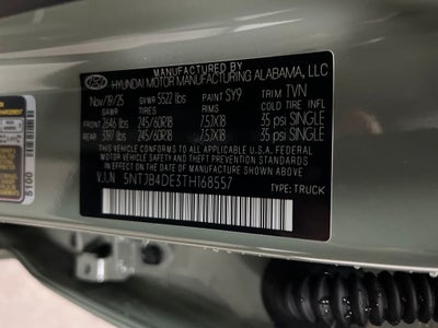 2026 Hyundai SANTA CRUZ SEL